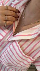 Özel Seri Renkli Taşlı Dekolte Kolye