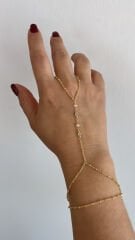 Özel Seri Gold  Damla Taşlı Şahmeran