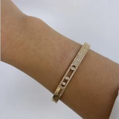 Özel Seri Mess Kelepçe 17cm Gold
