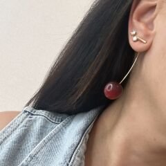 Özel Seri Kiraz Küpe