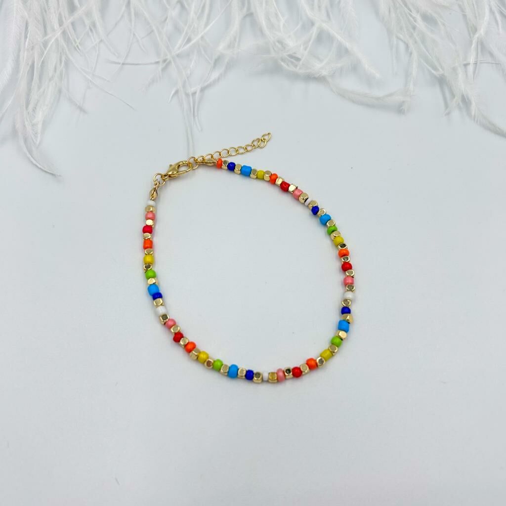 Özel Seri Boncuklu Halhal (23 cm)