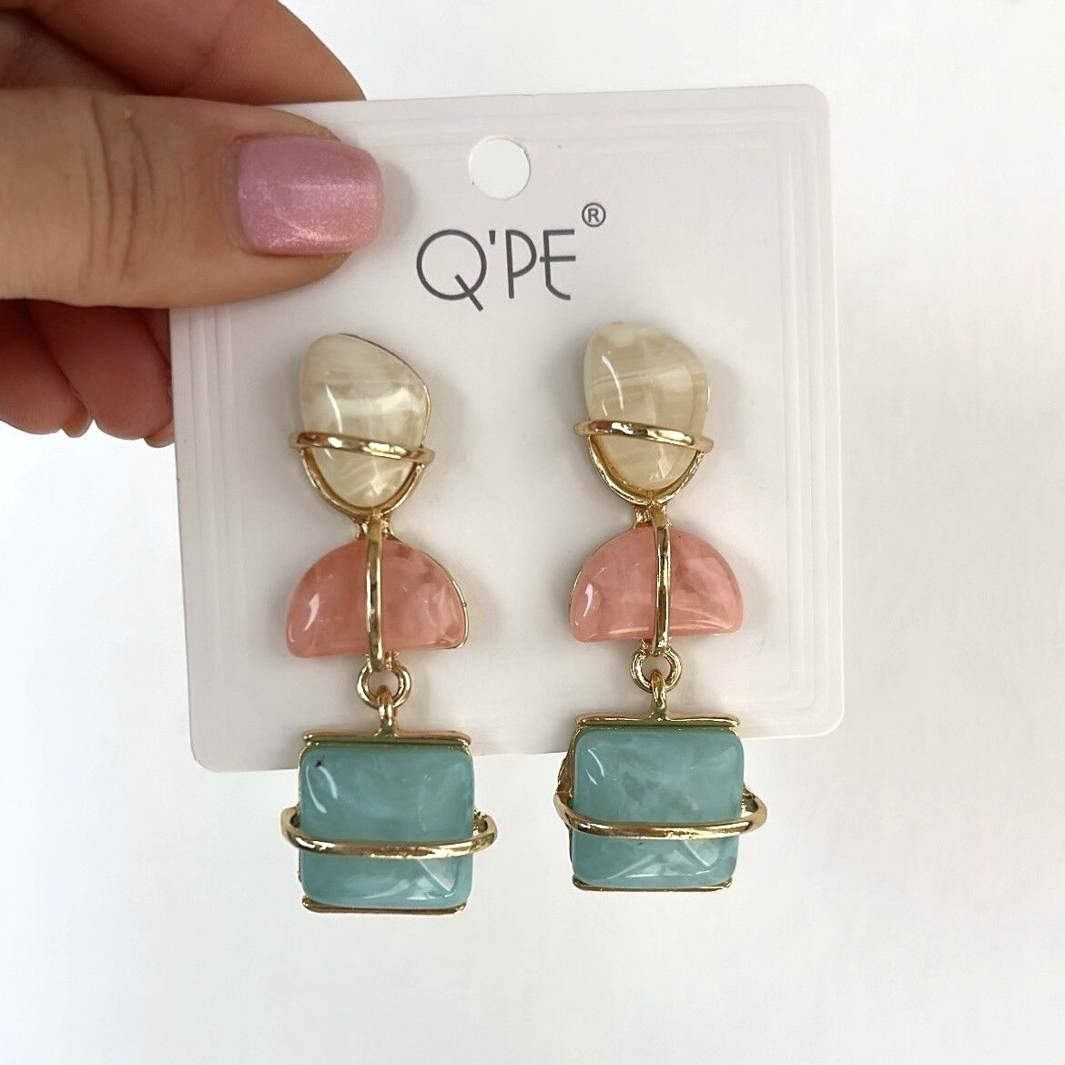 Özel Seri Renkli Küpe 6 cm