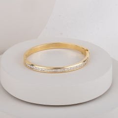 İthal Zirkon Taşlı Kelepçe 17 cm