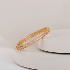 İthal Zirkon Taşlı Kelepçe 17 cm