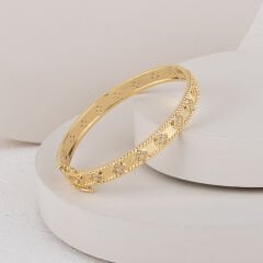 İthal Zirkon Taşlı Kelepçe 17 cm