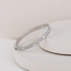 İthal Zirkon Taşlı Kelepçe 17 cm