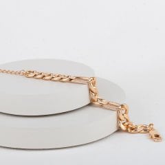 Vip Seri Taşlı Zincir Bileklik 23cm