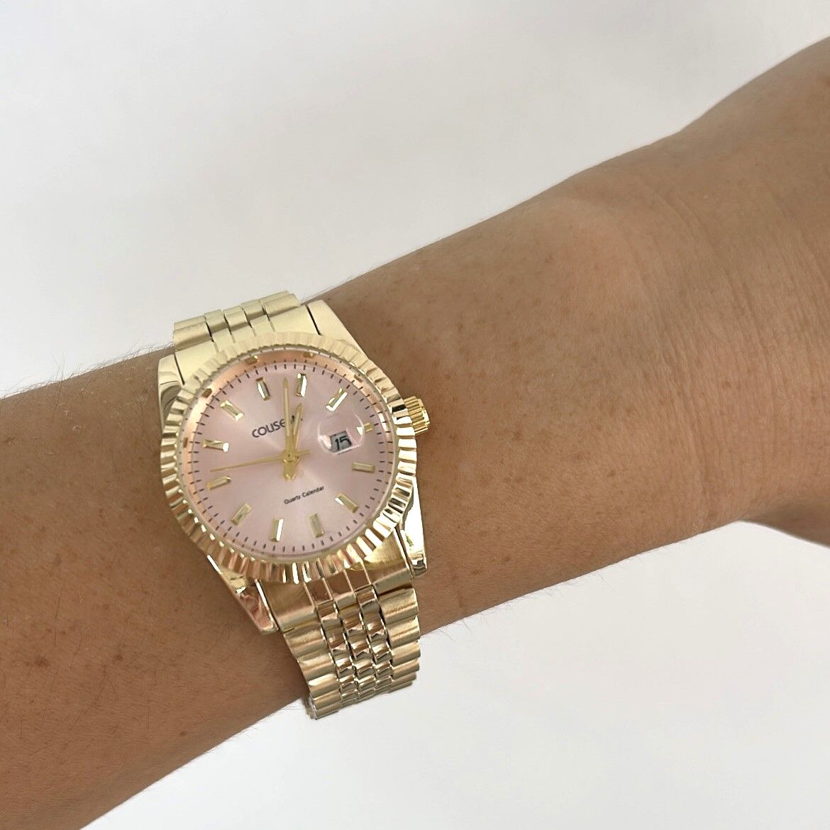 Pembe Kadranlı Gold Rlx Saat