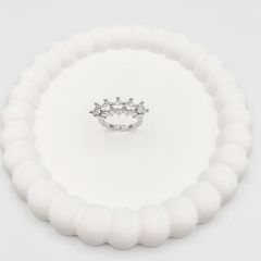 Özel Seri Pırlanta Montur 5 Taş Yüzük