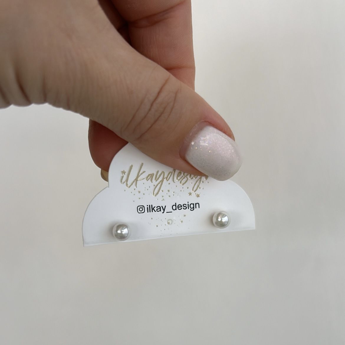 Vip Seri İnci Küpe 3mm