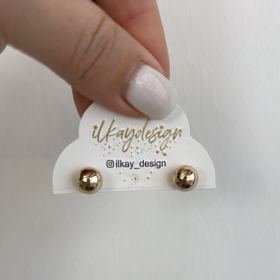 Vip Seri Top Küpe 7mm