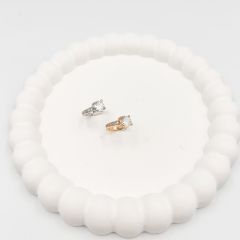 Özel Seri Zirkon Tek Taş Kıkırdak Küpe