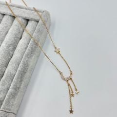 Çelik AyYıldızlı Kolye 50 cm