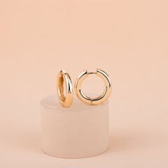 Özel Seri Kalın Halka Küpe 2,5cm