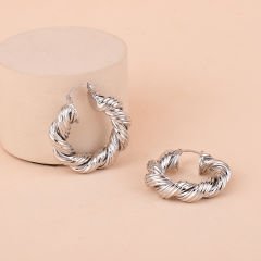 Özel Seri Burgu Halka Küpe 3cm