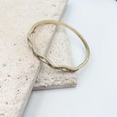 İthal Zirkon Taşlı Kelepçe 17 cm