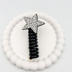 Yıldızlı Taşlı Silikon Toka