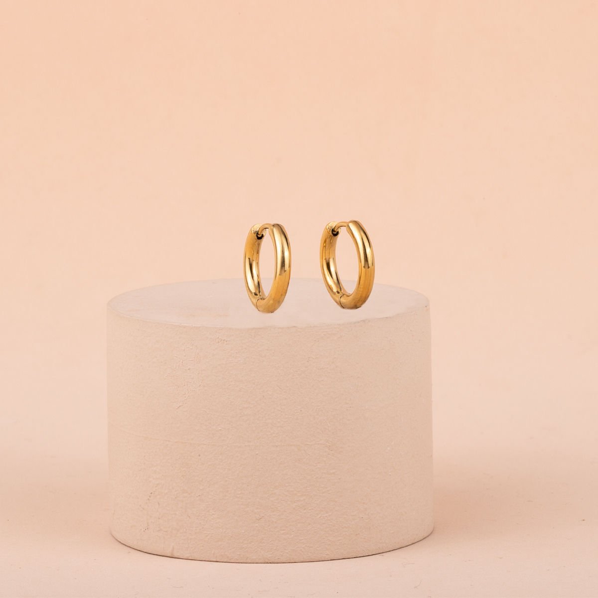 Çelik Halka Küpe 1 cm