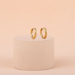 Çelik Halka Küpe 1 cm