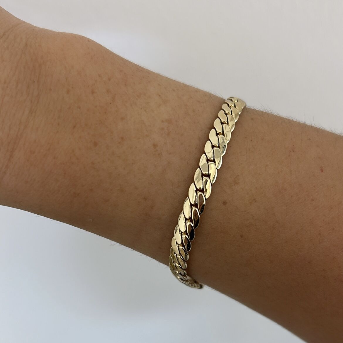 Vip Seri 14k Gold Zincir Bileklik 20 cm