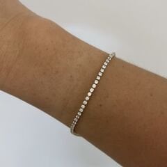 Vip Seri 14k Gold 2mm Suyolu Bileklik 18 cm