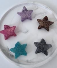 Simli Yıldız Mandal Toka