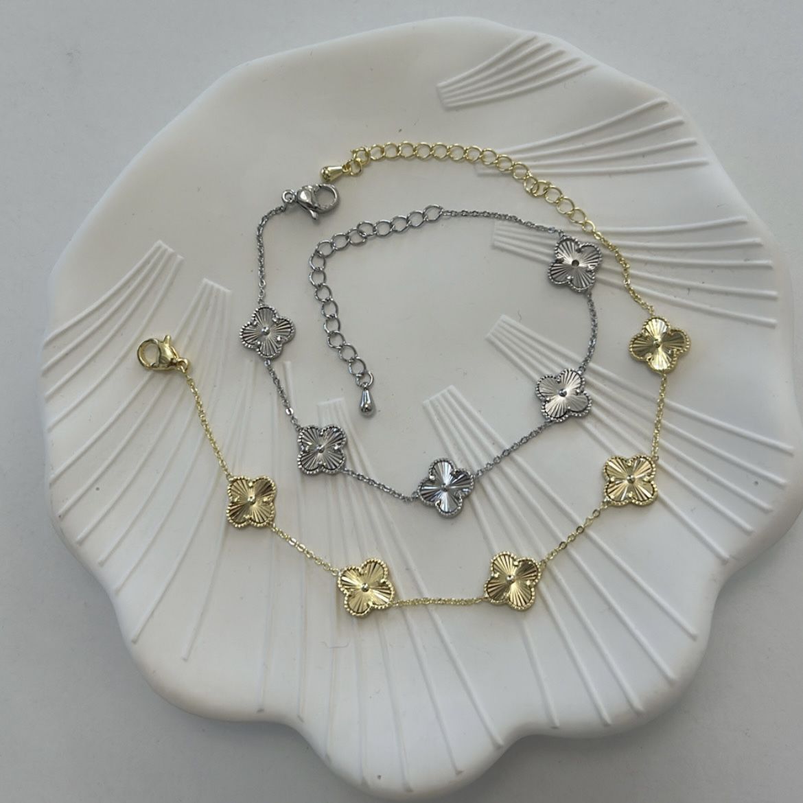 Özel Seri Yonca Bileklik 21cm