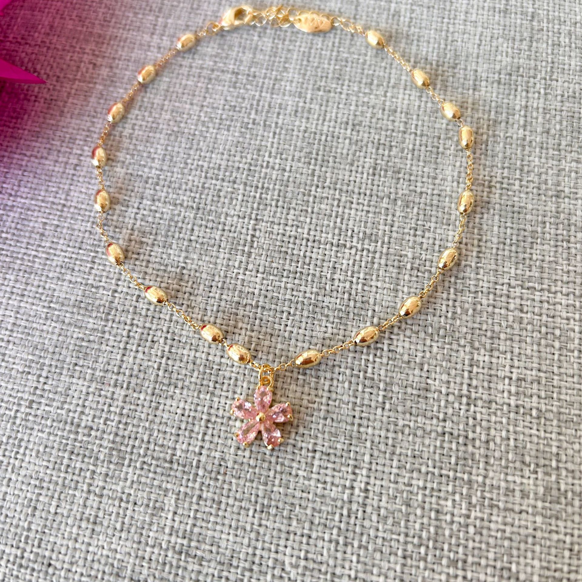 Özel Seri Taşlı Halhal 23 cm