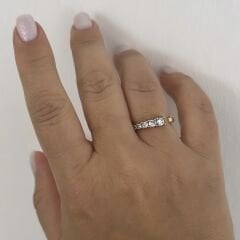 Özel Seri Zirkon Taşlı Yüzük (Ayarlı)