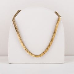 Çelik Balık Sırtı Kolye 45cm
