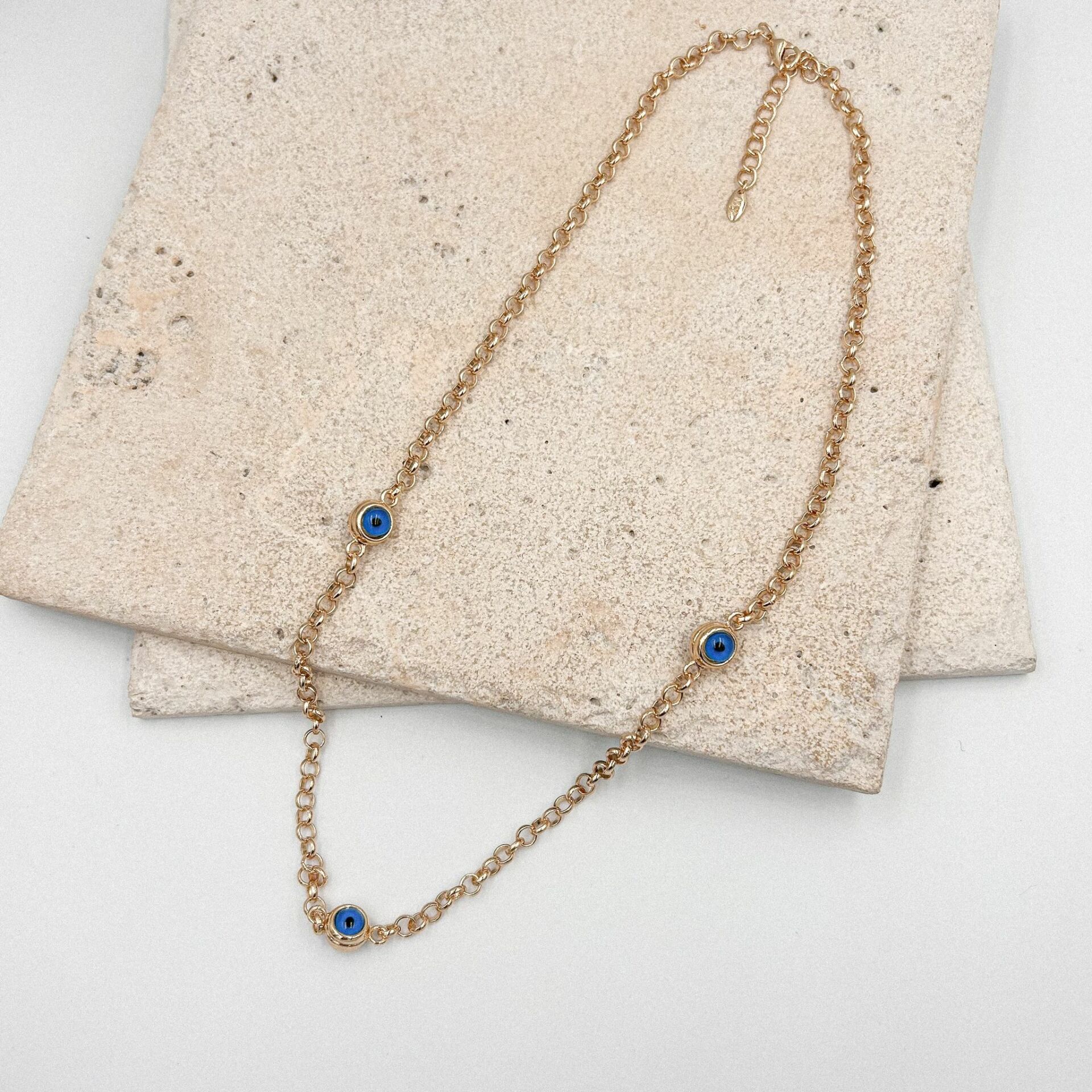 Vip Seri Nazar Gözlü Kolye 60cm