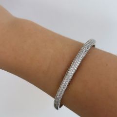 Zirkon Taşlı Kelepçe 17cm