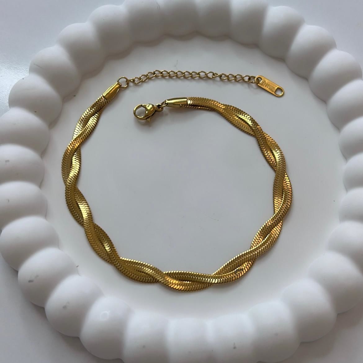 Çelik Örgü İtalyan Halhal 25cm