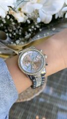 Zirkon Taşlı  Saat