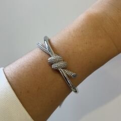 Özel Seri Taşlı Düğüm Kelepçe 18 cm