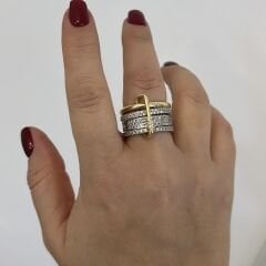 Özel Seri Zirkon Taşlı Çoklu Yüzük