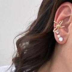 Özel Seri Zirkon Taşlı Fiyonk Kıkırdak