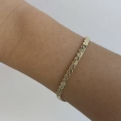 Özel Seri S Kıvrım Bileklik 19 cm