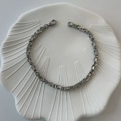 Çelik Köşeli Bileklik 21cm