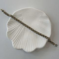 Çelik 2 Renkli Rlx Bileklik 22cm Gümüş-Gold