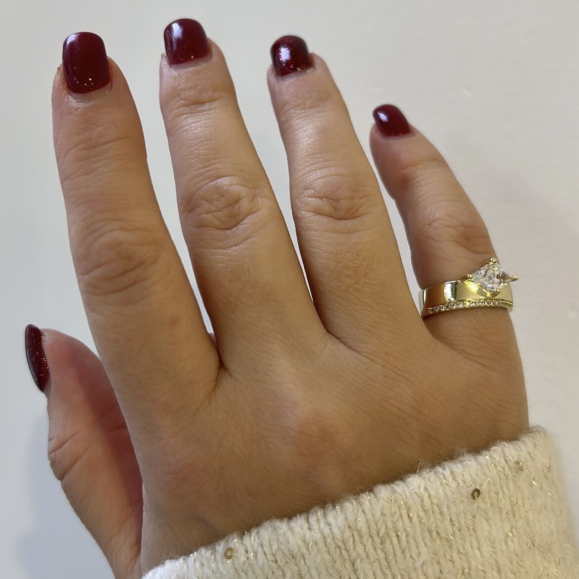 Özel Seri Baget Taşlı Serçe Parmak Yüzüğü (ayarlı)