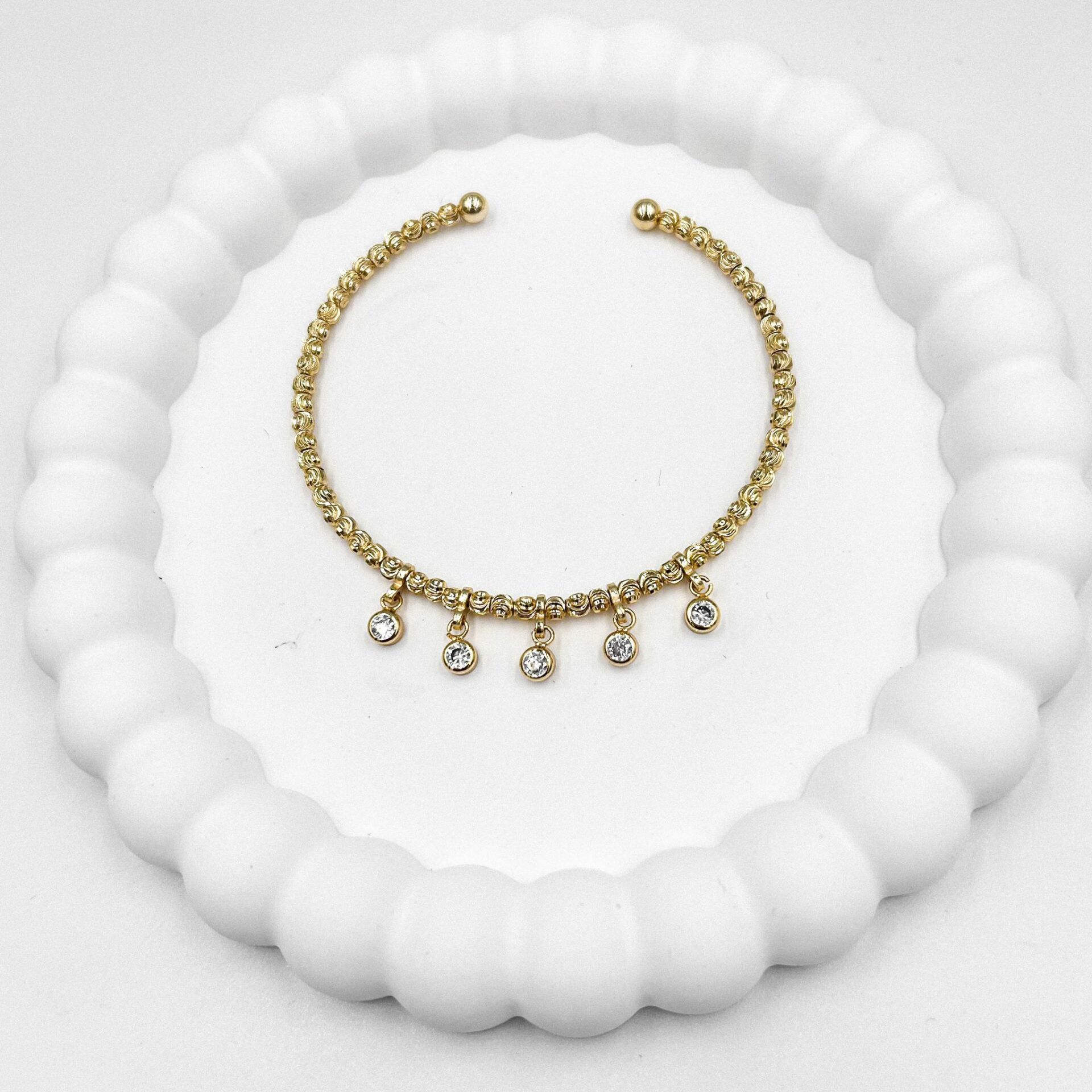 Özel Seri Zirkon Taşlı Dorika  Bileklik