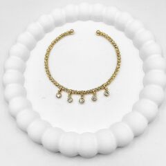 Özel Seri Zirkon Taşlı Dorika  Bileklik