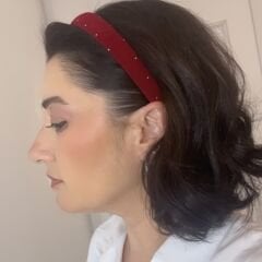 Taş Detaylı Taç  cm