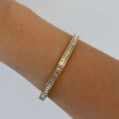 Çelik Baget Taşlı Kelepçe 17 cm