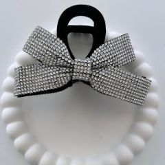 Taşlı Fiyonklu Mandal Toka 8cm