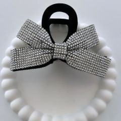 Taşlı Fiyonklu Mandal Toka 8cm