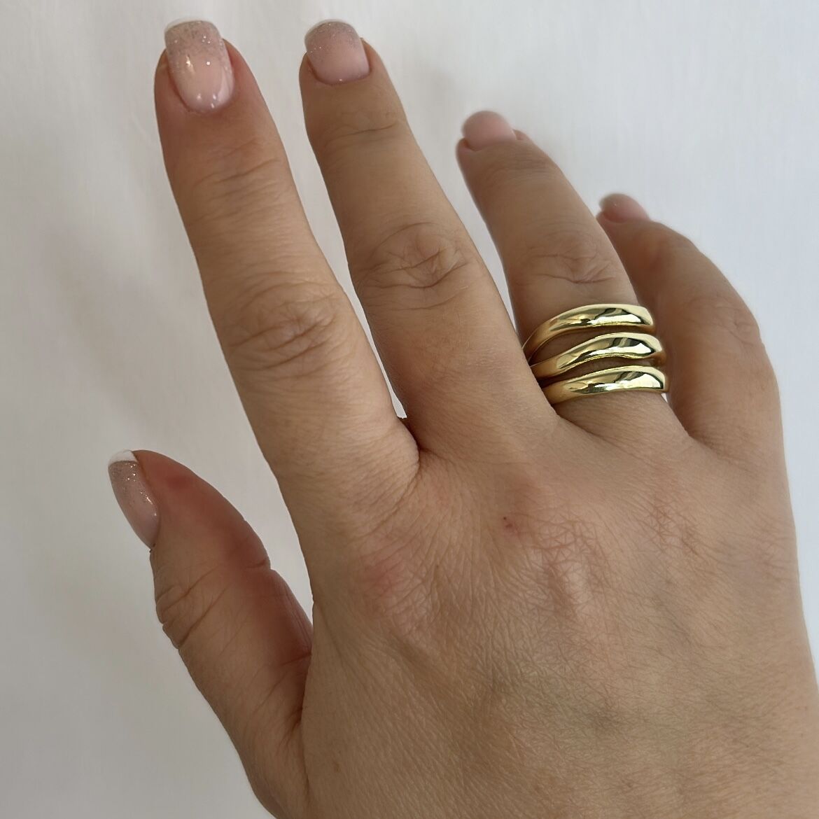 Özel Seri 3lü Plaka Yüzük (ayarlı)