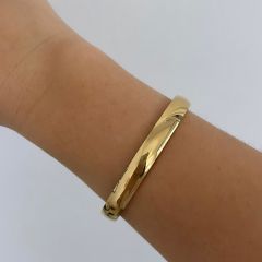 Çelik Kalın Düz Kelepçe 17cm