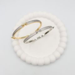 İthal Zirkon Taşlı  Kelepçe 17 cm